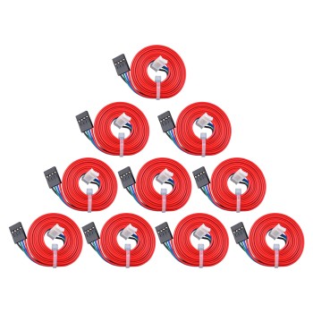 10 Uds Motor paso a paso 4 hilos 1m cable con conector de paso 10 Uds Motor paso a paso 4 hilos 1m cable con conector de paso