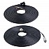 Kit de cable de motor y encoder de 10m(393,7") con conectores para servomotor de 17 bits series A6 y A6H con freno