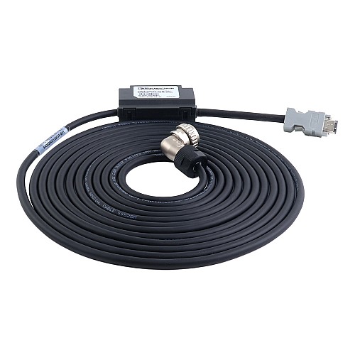 10m(393,7") Cable encoder con caja de batería para servomotor de 17 bits serie A6 y A6H - AS7-C-ENC072-BAT-10.0 | StepperOnline