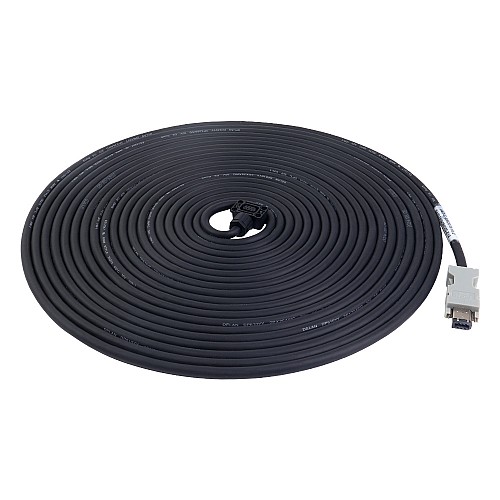 Cable codificador de 10m(393,7") con conector para servomotor de 17 bits serie A6