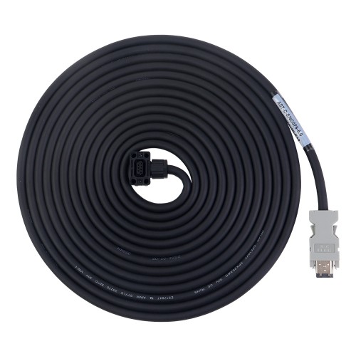 Cable codificador de 5m(196,85") con conector para servomotor de 17 bits serie A6