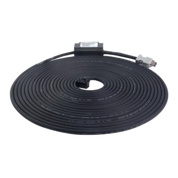 Cable codificador de 10m(393,7") con caja de batería para servomotor de 17 bits serie A6