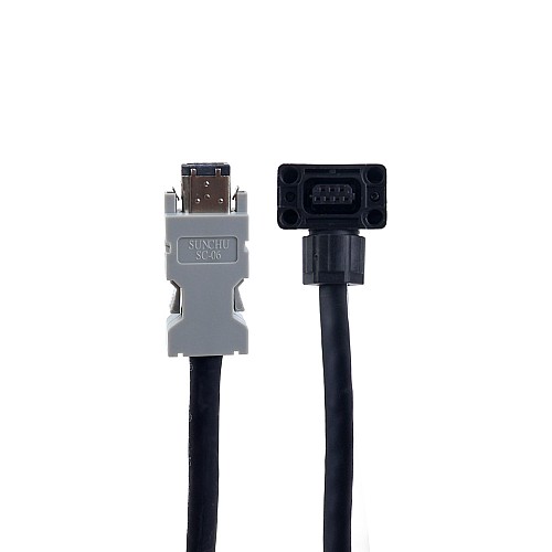 Cable codificador de 3m(118,11") con caja de batería para servomotor de 17 bits serie A6 Cable codificador de 3m(118,11") con caja de batería para servomotor de 17 bits serie A6