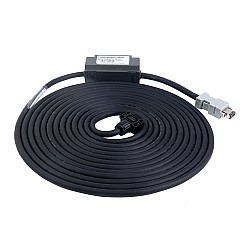 Cable codificador de 5m(196,85") con caja de batería para servomotor de 17 bits serie A6