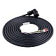 Kit de cable de motor y encoder de 5m(196,85") con conectores para servomotor de 17 bits series A6 y A6H con freno - A6-5MB-5E-B | StepperOnline