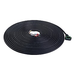 Cable de motor de 10m(393,7") con conector para servomotor de 17 bits serie A6 con freno