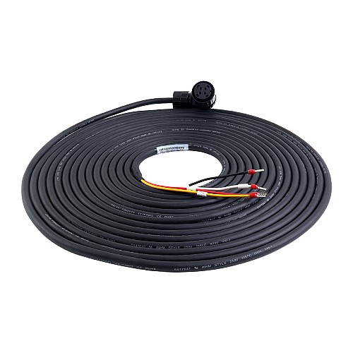 Kit de cable de motor y encoder de 10m(393,7") con conectores para servomotor de 17 bits series A6 y A6H - A6-10M-10E-B | StepperOnline