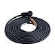 Kit de cable de motor y encoder de 5m(196,85") con conectores para servomotor de 17 bits series A6 y A6H - A6-5M-5E-B | StepperOnline