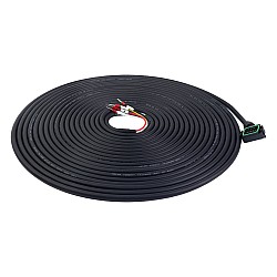 Cable de motor de 10m(393,7") con conector para servomotor de 17 bits serie A6