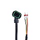 Cable de motor de 5m(196,85) con conector para servomotor de 17 bits serie A6 - AS7-C-PWR075-5.0 | StepperOnline Cable de motor de 5m(196,85) con conector para servomotor de 17 bits serie A6 - AS7-C-PWR075-5.0 | StepperOnline