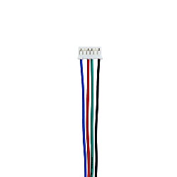 Cable para motor paso a paso de 0,5m(19,69") con 4 hilos y conector PHR-6 de 6 pines