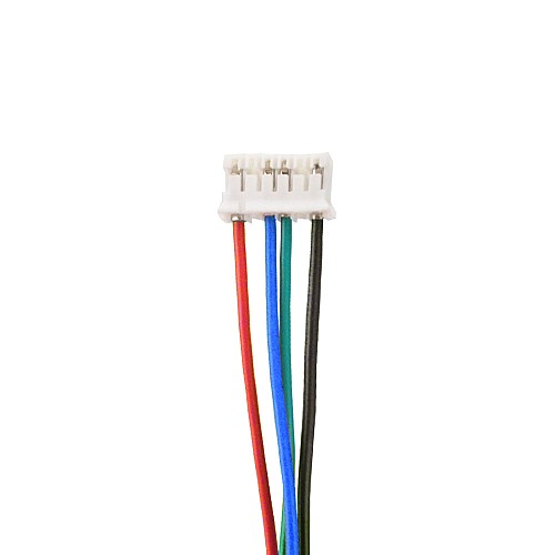 6 uds Motor paso a paso 4 hilos 1m cable con conector de paso 6 uds Motor paso a paso 4 hilos 1m cable con conector de paso