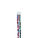 Cable de par trenzado AWG #22 de 0,44m(17,32") con conector JST XHP-4 de 4 pines - C011 | StepperOnline