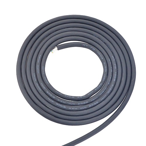 Cable de codificador blindado de alta flexibilidad AWG #24 Cable de codificador blindado de alta flexibilidad AWG #24