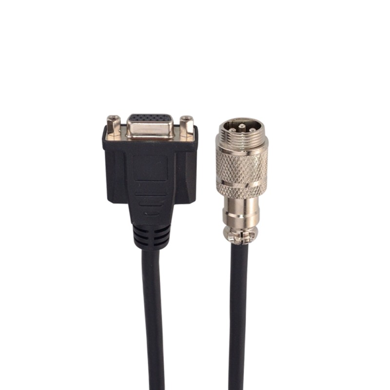 Kit de cable de extensión de codificador y motorde 1,7m para motores de bucle cerrado Nema 23 y 24