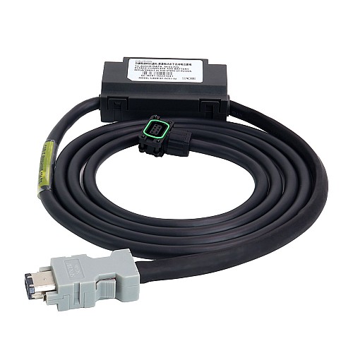 Cable codificador de 1,5m con caja de batería para servomotores T6 con codificador absoluto de 23 bits