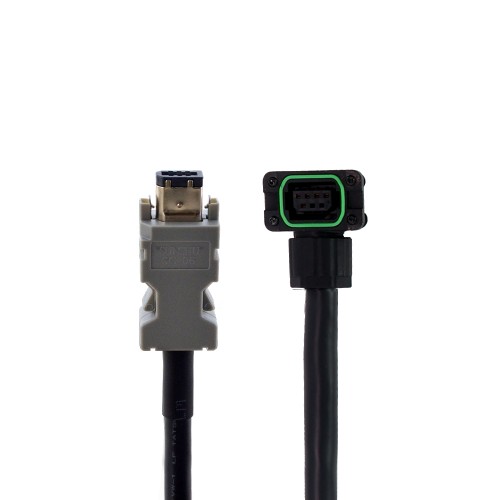 Cable de extensión de codificador de 10m(393,7") con conector para servomotor de 23 bits serie T6 Cable de extensión de codificador de 10m(393,7") con conector para servomotor de 23 bits serie T6