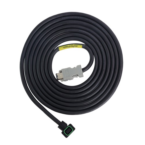 Cable de extensión de codificador de 3 m (118,11 ) con conector para servomotor de 23 bits serie T6