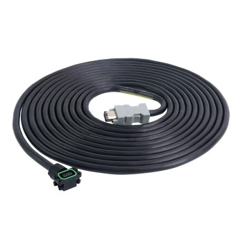 Cable de extensión de codificador de 5m(196,85") con conector para servomotor de 23 bits serie T6