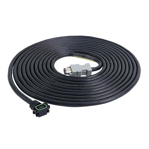 Cable de extensión de codificador de 5m(196,85) con conector para servomotor de 23 bits serie T6