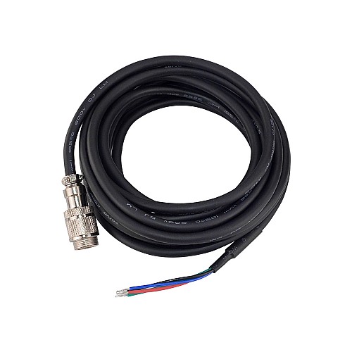 Cable de extensión de motorde 4,7m con conector de aviación para motores de bucle cerrado Nema 23 y 24 Cable de extensión de motorde 4,7m con conector de aviación para motores de bucle cerrado Nema 23 y 24