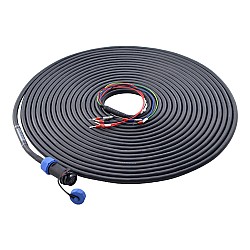 Cable de extensión de motor de 6 pines de 10m(393,7") para 17-bit servomotor serie T6 con freno