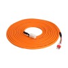 Cable de extensión de motor de 4 pines de 5m(196,85") para servomotor de la serie E6 Cable de extensión de motor de 4 pines de 5m(196,85") para servomotor de la serie E6