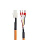 Cable de extensión de motor de 4 pines de 5m(196,85) para servomotor de la serie E6