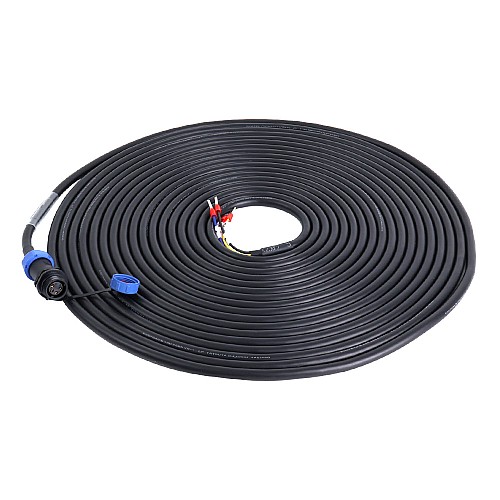 Cable de extensión de motor de 4 pines de 10m(393,7) para 17-bit servomotor de la serie T6 Cable de extensión de motor de 4 pines de 10m(393,7) para 17-bit servomotor de la serie T6
