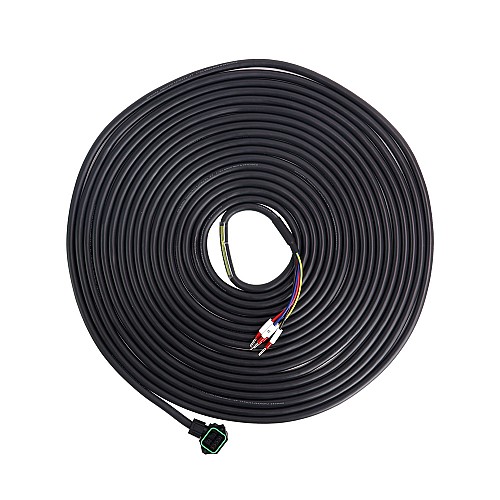 Cable de extensión de motor de 4 pines de 10m(393,7) con conector para servomotor de 23 bits serie T6 Cable de extensión de motor de 4 pines de 10m(393,7) con conector para servomotor de 23 bits serie T6