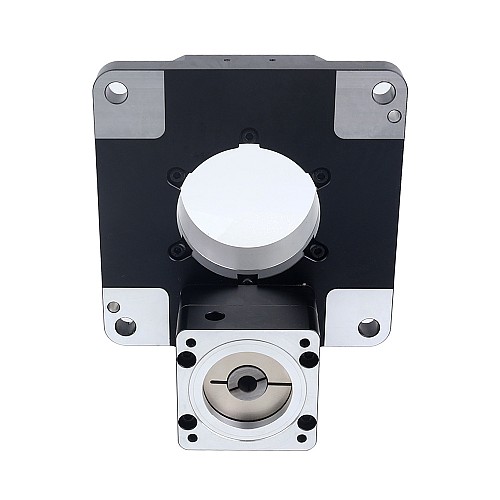 Actuador Giratorio Hueco de 130 mm Relación de engranajes 10:1 Juego 3arc-min para motor paso a paso Nema 23 - HRP130KH-G10-D8 | StepperOnline Actuador Giratorio Hueco de 130 mm Relación de engranajes 10:1 Juego 3arc-min para motor paso a paso Nema 23 - HRP130KH-G10-D8 | StepperOnline
