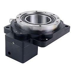 Actuador Giratorio Hueco de 130mm Relación de engranajes 18:1 Juego 3arc-min para motor paso a paso Nema 23