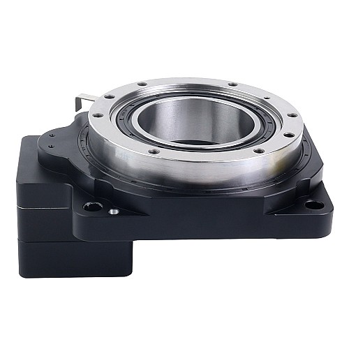 Actuador Giratorio Hueco de 130 mm Relación de engranajes 18:1 Juego de 3 arcos mínimos para servomotor de 60 mm x 60 mm - HRP130KK-G18-D14 | StepperOnline Actuador Giratorio Hueco de 130 mm Relación de engranajes 18:1 Juego de 3 arcos mínimos para servomotor de 60 mm x 60 mm - HRP130KK-G18-D14 | StepperOnline