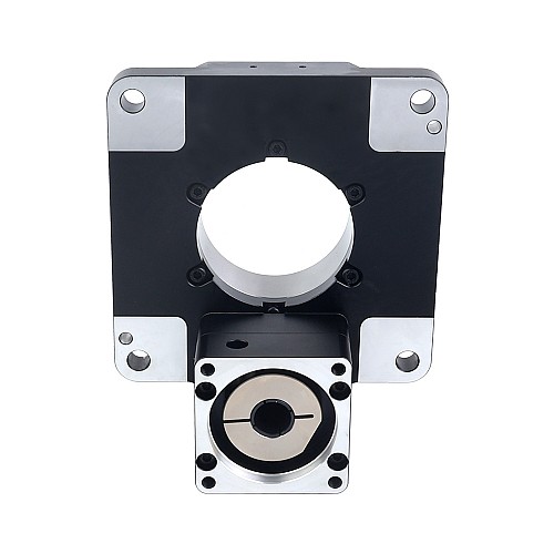 Actuador Giratorio Hueco de 130 mm Relación de engranajes 18:1 Juego de 3 arcos mínimos para servomotor de 60 mm x 60 mm - HRP130KK-G18-D14 | StepperOnline Actuador Giratorio Hueco de 130 mm Relación de engranajes 18:1 Juego de 3 arcos mínimos para servomotor de 60 mm x 60 mm - HRP130KK-G18-D14 | StepperOnline