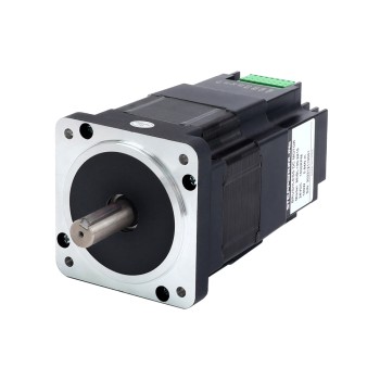 Nema 34 86x86x138mm Motor BLDC integrado 100W 24V 1500RPM 0,64Nm 4,17A con controlador