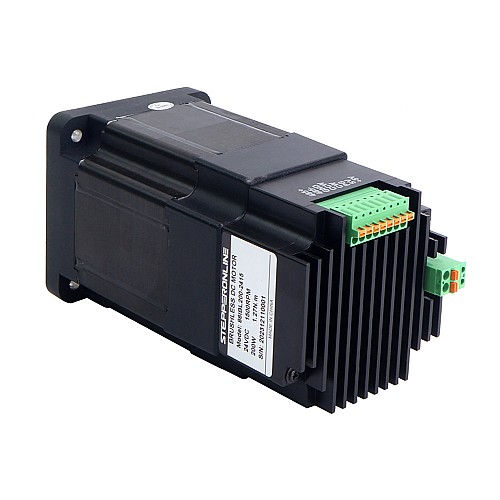 Motor BLDC integrado Nema 34 86x86x168mm 200W 24V 1500RPM 1,27Nm 8,33A con controlador Motor BLDC integrado Nema 34 86x86x168mm 200W 24V 1500RPM 1,27Nm 8,33A con controlador