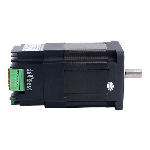 Motor BLDC integrado Nema 34 86x86x168mm 200W 24V 1500RPM 1,27Nm 8,33A con controlador Motor BLDC integrado Nema 34 86x86x168mm 200W 24V 1500RPM 1,27Nm 8,33A con controlador