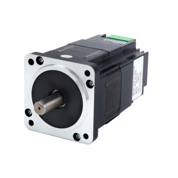 Motor BLDC integrado Nema 34 86x86x138mm 200W 48V 3000RPM 0,64Nm 4,17A con controlador