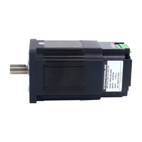 Motor BLDC integrado Nema 34 86x86x168mm 400W 48V 3000RPM 1,27Nm 8,33A con controlador Motor BLDC integrado Nema 34 86x86x168mm 400W 48V 3000RPM 1,27Nm 8,33A con controlador