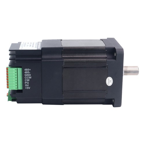 Motor BLDC integrado Nema 34 86x86x168mm 400W 48V 3000RPM 1,27Nm 8,33A con controlador Motor BLDC integrado Nema 34 86x86x168mm 400W 48V 3000RPM 1,27Nm 8,33A con controlador