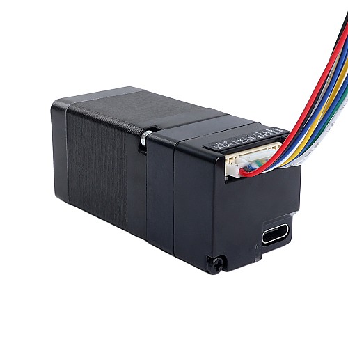 Serie ESS 7.4Ncm(10.48oz.in) Nema 11 Servomotor de circuito cerrado integrado 24VDC Codificador de 16 Bits - ESS11-P01 | StepperOnline