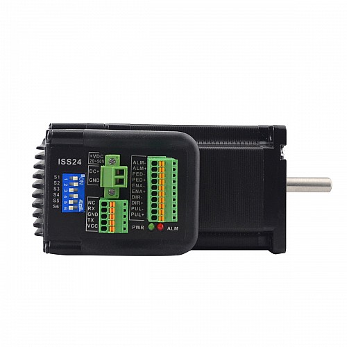 Servomotor paso a paso integrado 3Nm(425oz.in) 24-50 VCC NEMA 24 Circuito cerrado
