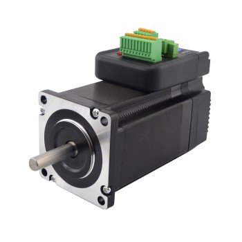Servomotor paso a paso integrado 3Nm(425oz.in) 24-50 VCC NEMA 24 Circuito cerrado