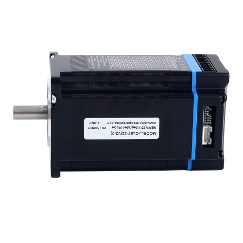 Motor paso a paso de closed-loop integrado NEMA 23 serie iCL 2,3Nm(325,71oz.in) 20-50VCC con codificador de 14-bit Motor paso a paso de closed-loop integrado NEMA 23 serie iCL 2,3Nm(325,71oz.in) 20-50VCC con codificador de 14-bit