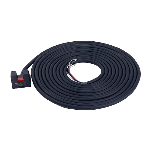 Fotomicrosensor precableado en forma de L ultracompacto EE-SX95 - EE-SX951-W | StepperOnline Fotomicrosensor precableado en forma de L ultracompacto EE-SX95 - EE-SX951-W | StepperOnline