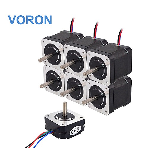 VORON 2.4 y Afterburner Impresora 3D Nema 17 Kit de motor paso a paso 17HS19-2004S1 y 17HS08-1004S VORON 2.4 y Afterburner Impresora 3D Nema 17 Kit de motor paso a paso 17HS19-2004S1 y 17HS08-1004S
