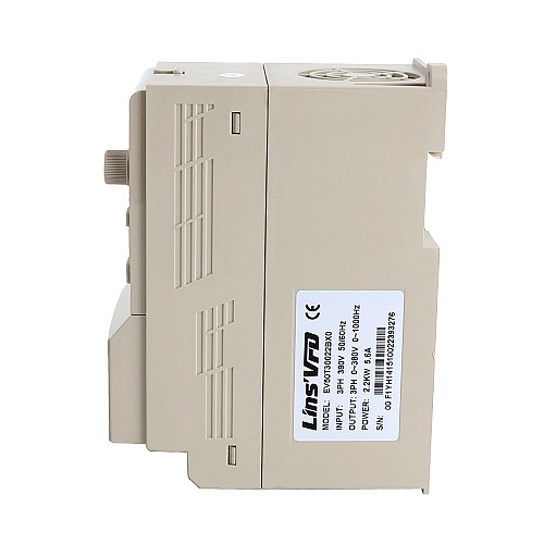 Serie EV50 VFD 3HP 2.2KW 5.6A Variador de frecuencia variable trifásico 380V Serie EV50 VFD 3HP 2.2KW 5.6A Variador de frecuencia variable trifásico 380V