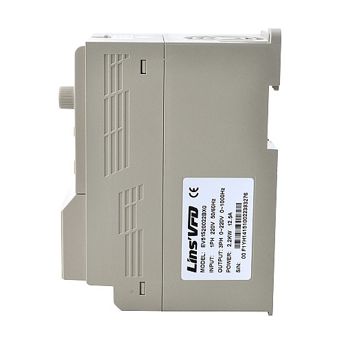 Serie EV51 VFD 3HP 2.2KW 12.5A Monofásico 220V Motor de eje de CNC Unidad de frecuencia Variable Serie EV51 VFD 3HP 2.2KW 12.5A Monofásico 220V Motor de eje de CNC Unidad de frecuencia Variable
