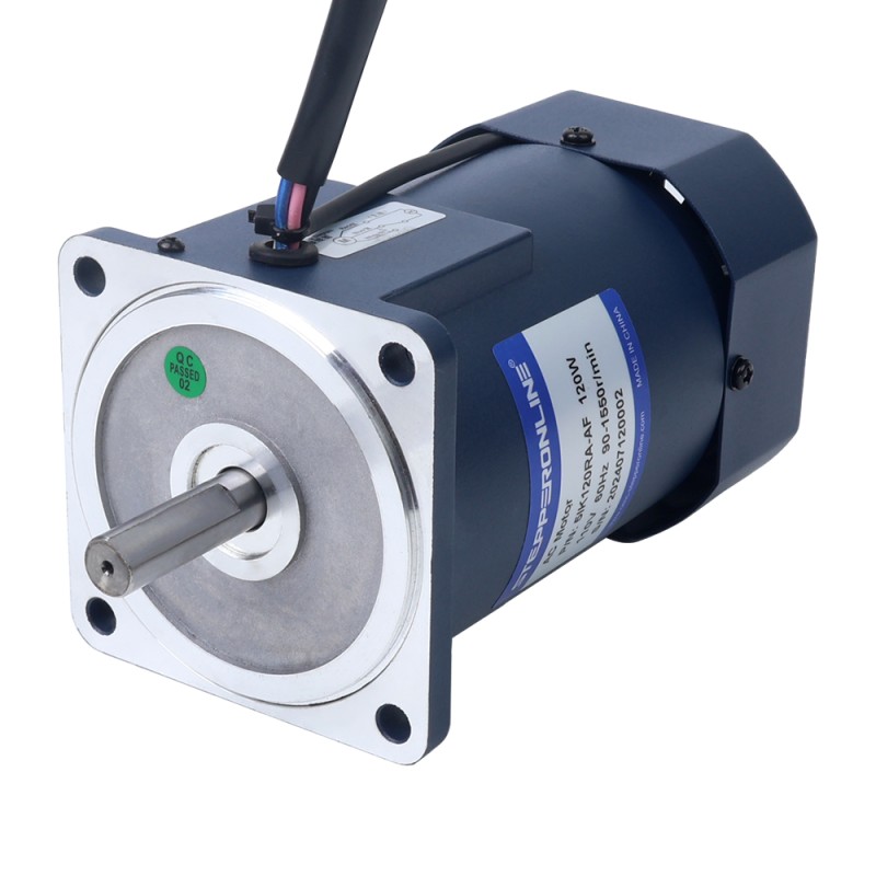 120W 110VAC 60Hz 90-1550RPM 0,72Nm(101,96oz.in) Brida 90mm Motor de velocidad variable CA monofásico
