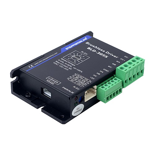 Controlador de motor CC sin escobillas digital 12-24VDC máx. 8.0A 120W - BLD-305S | StepperOnline Controlador de motor CC sin escobillas digital 12-24VDC máx. 8.0A 120W - BLD-305S | StepperOnline